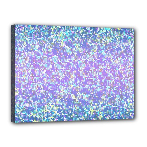 Glitter2 Canvas 16  X 12  (framed) by MedusArt