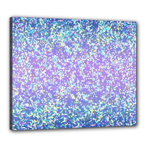 Glitter2 Canvas 24  X 20  (framed)