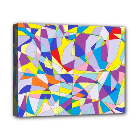 Fractured Facade Canvas 10  X 8  (framed) by StuffOrSomething