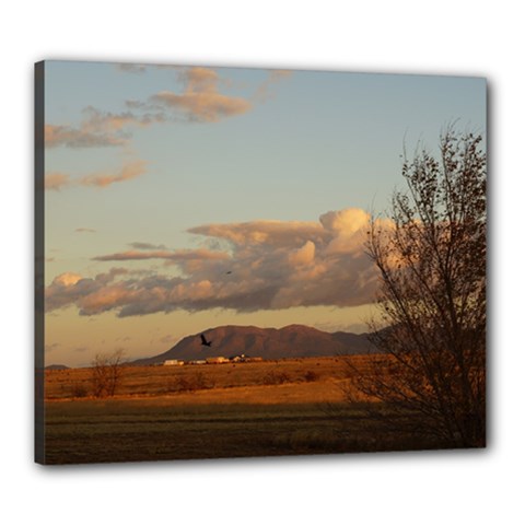 Sunrise, Edgewood Nm Canvas 24  X 20  (stretched) by colors