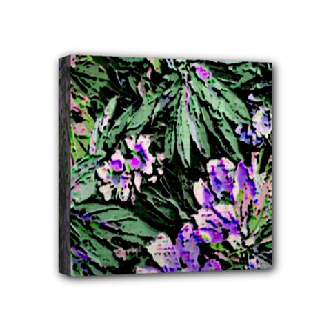 Garden Greens Mini Canvas 4  X 4  (framed)