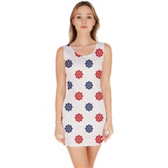 Boat Wheels Nautical Bodycon Dress