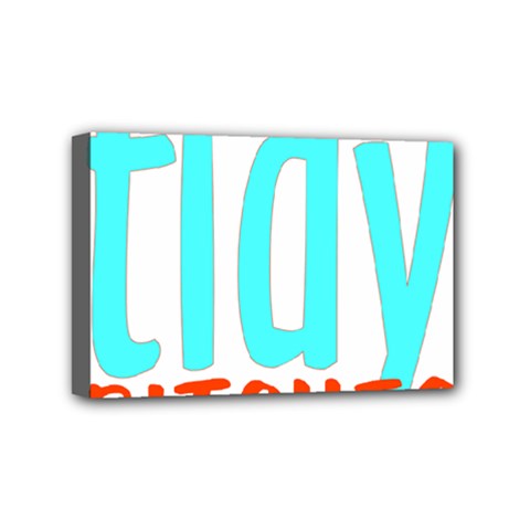 Tidy Bitcheslarge1 Fw Mini Canvas 6  X 4  (framed) by tidybitches