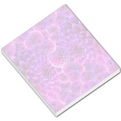 Purple Dahlias Small Memo Pad by FunWithFibro