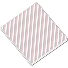 Diagonal Patriot Stripes Small Memo Pad by StuffOrSomething