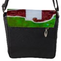 2 Yeh Ren,text & Flag In Forest  Removable Flap Cover (Small) View2