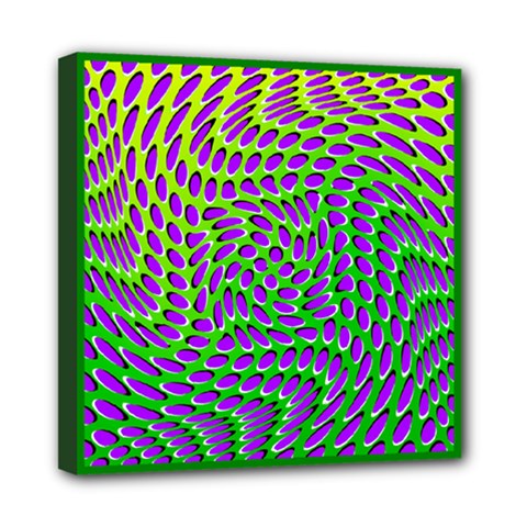 Illusion Delusion Mini Canvas 8  X 8  (framed) by SaraThePixelPixie