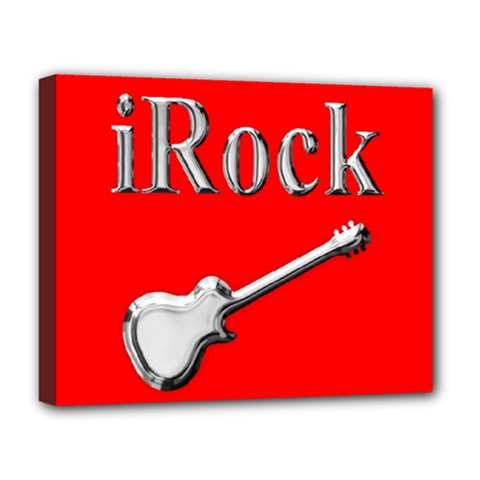 Irock Deluxe Canvas 20  X 16  (framed) by SaraThePixelPixie