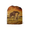 Giraffe Mother & Baby Drawstring Pouch (Large) View2