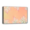 Peach Spring Frost On Flowers Fractal Deluxe Canvas 18  x 12  (Framed) View1