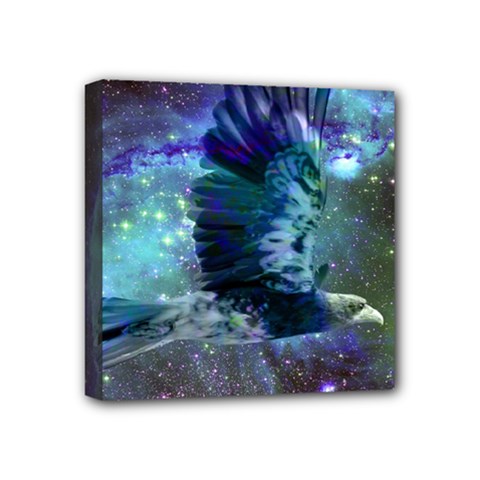 Catch A Falling Star Mini Canvas 4  X 4  (framed) by icarusismartdesigns