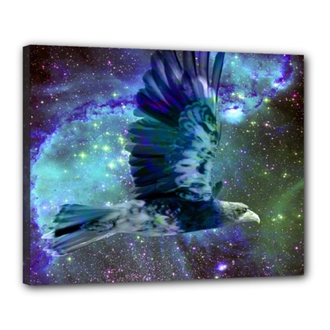 Catch A Falling Star Canvas 20  X 16  (framed) by icarusismartdesigns