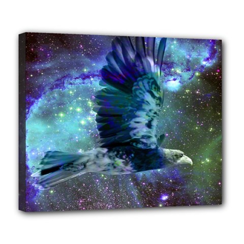 Catch A Falling Star Deluxe Canvas 24  X 20  (framed) by icarusismartdesigns