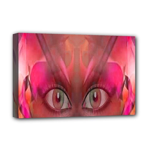 Hypnotized Deluxe Canvas 18  X 12  (framed) by icarusismartdesigns