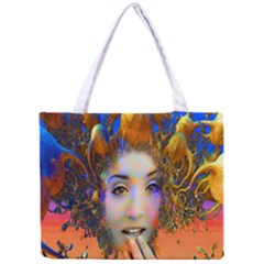 Organic Medusa All Over Print Tiny Tote Bag by icarusismartdesigns