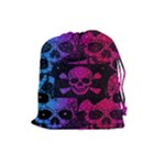 Skull&Bones Pop Drawstring Pouch (Large)