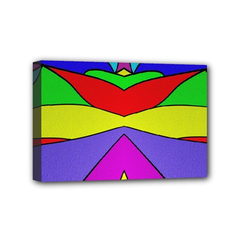 Abstract Mini Canvas 6  X 4  (framed) by Siebenhuehner