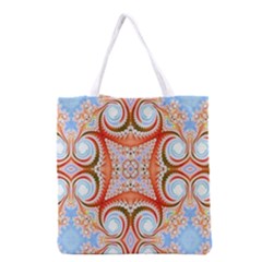 Fractal Abstract  All Over Print Grocery Tote Bag by OCDesignss