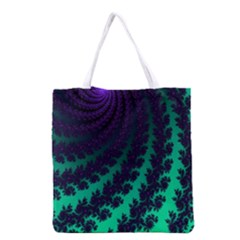 Sssssssfractal All Over Print Grocery Tote Bag