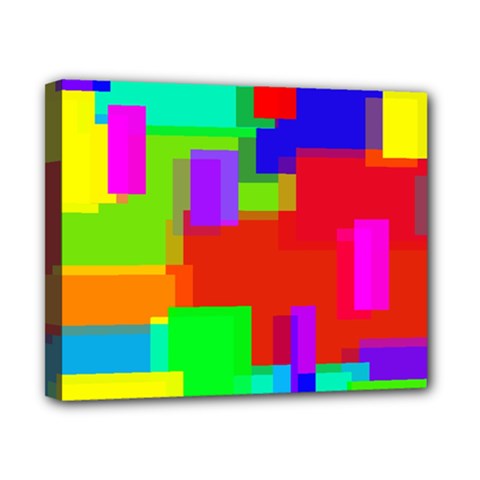 Pattern Canvas 10  X 8  (framed) by Siebenhuehner