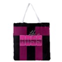 Like A Boss Shiny Pink All Over Print Grocery Tote Bag View1