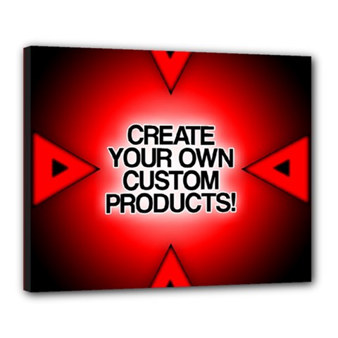 Create Your Own Custom Products And Gifts Canvas 20  X 16  (framed) by UniqueandCustomGifts