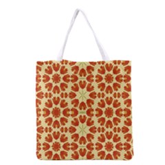 Colorful Floral Print Vector Style All Over Print Grocery Tote Bag by dflcprints