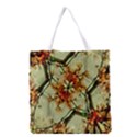 Floral Motif Print Pattern Collage Grocery Tote Bag View1
