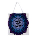 Ohm Lotus 01 Grocery Tote Bag View1