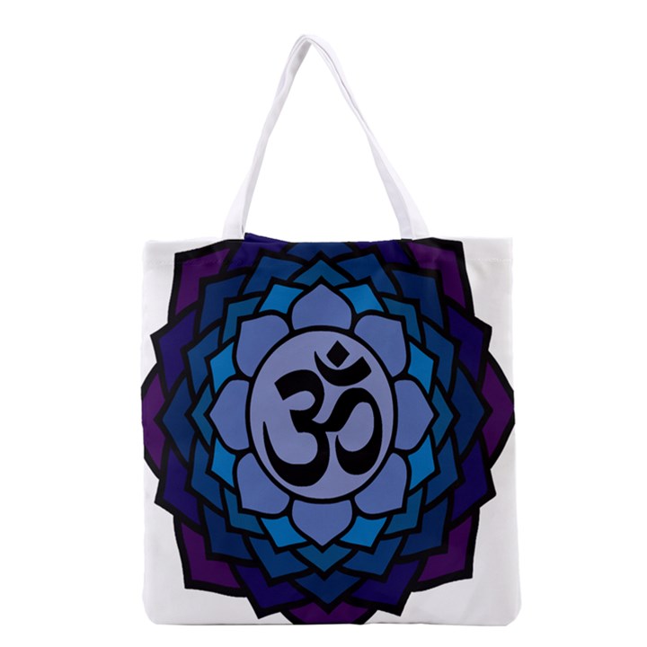 Ohm Lotus 01 Grocery Tote Bag