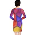 3d colorful shapes nightdress View2