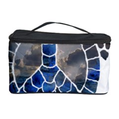 Peace Turtle Cosmetic Storage Case by oddzodd