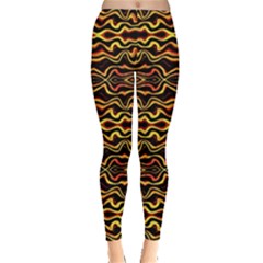 Tribal Art Abstract Pattern  Leggings  by dflcprintsclothing