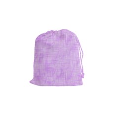 Hidden Pain In Purple Drawstring Pouch (small) by FunWithFibro