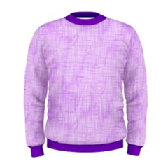 Hidden Pain In Purple Men s Sweatshirt by FunWithFibro