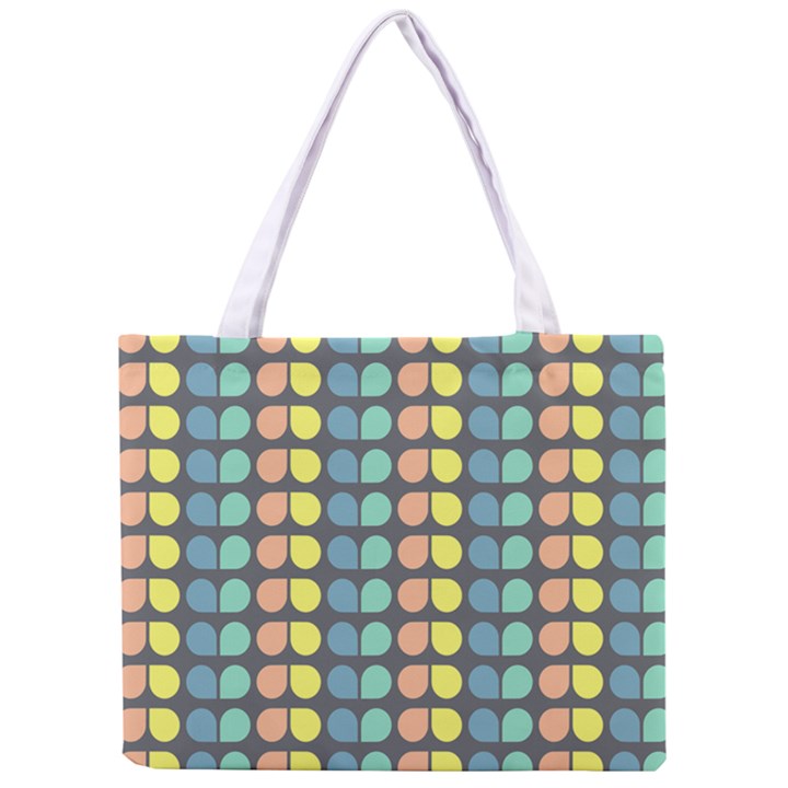 Colorful Leaf Pattern Tiny Tote Bag