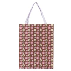 Cute Floral Pattern Classic Tote Bag by GardenOfOphir