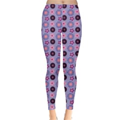 Cute Floral Pattern Leggings  by GardenOfOphir