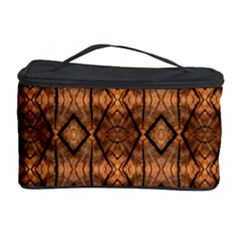 Faux Animal Print Pattern Cosmetic Storage Case by GardenOfOphir