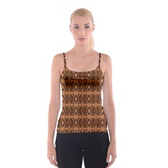 Faux Animal Print Pattern Spaghetti Strap Top by GardenOfOphir