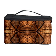 Faux Animal Print Pattern Cosmetic Storage Case by GardenOfOphir