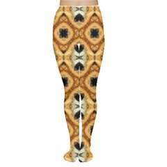 Faux Animal Print Pattern Tights