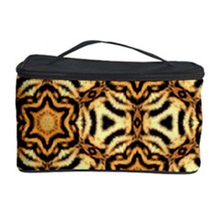 Faux Animal Print Pattern Cosmetic Storage Case by GardenOfOphir