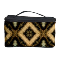 Faux Animal Print Pattern Cosmetic Storage Case by GardenOfOphir