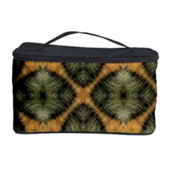 Faux Animal Print Pattern Cosmetic Storage Case by GardenOfOphir