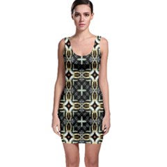 Faux Animal Print Pattern Bodycon Dress by GardenOfOphir