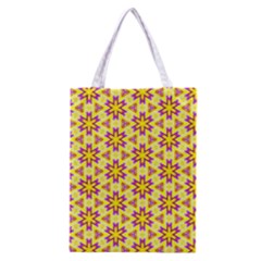 Cute Pretty Elegant Pattern Classic Tote Bag by GardenOfOphir