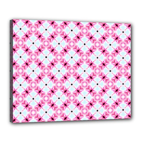 Cute Pretty Elegant Pattern Canvas 20  x 16  (Framed)