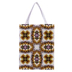 Cute Pretty Elegant Pattern Classic Tote Bag by GardenOfOphir