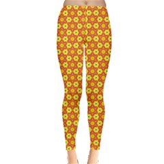 Cute Pretty Elegant Pattern Leggings  by GardenOfOphir